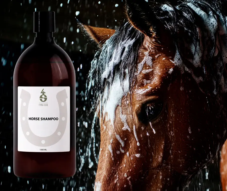 4S Horse Shampoo 1000 ml – hellävarainen hevoshampoo turkille, harjalle ja hännälle