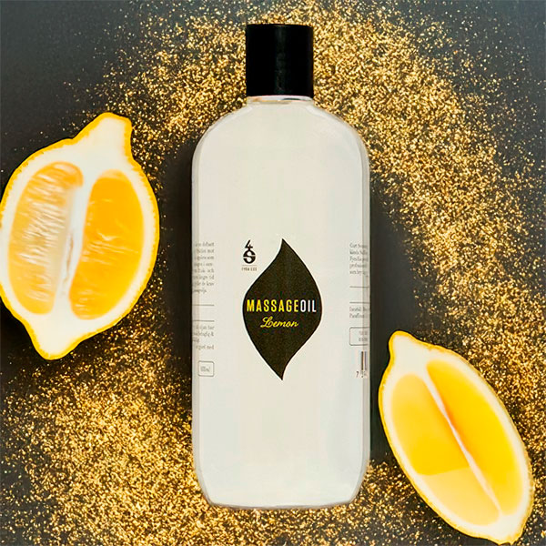 4S Massage Oil Lemon – sitruunan tuoksuinen hierontaöljy