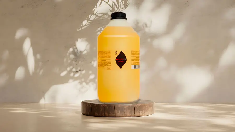 4S Massage Oil Neutral 500 ml – hajusteeton hierontaöljy herkälle iholle